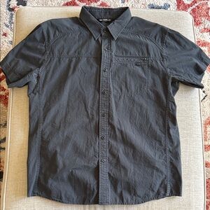 Arc'teryx Men's Black Casual Button Down Shirt